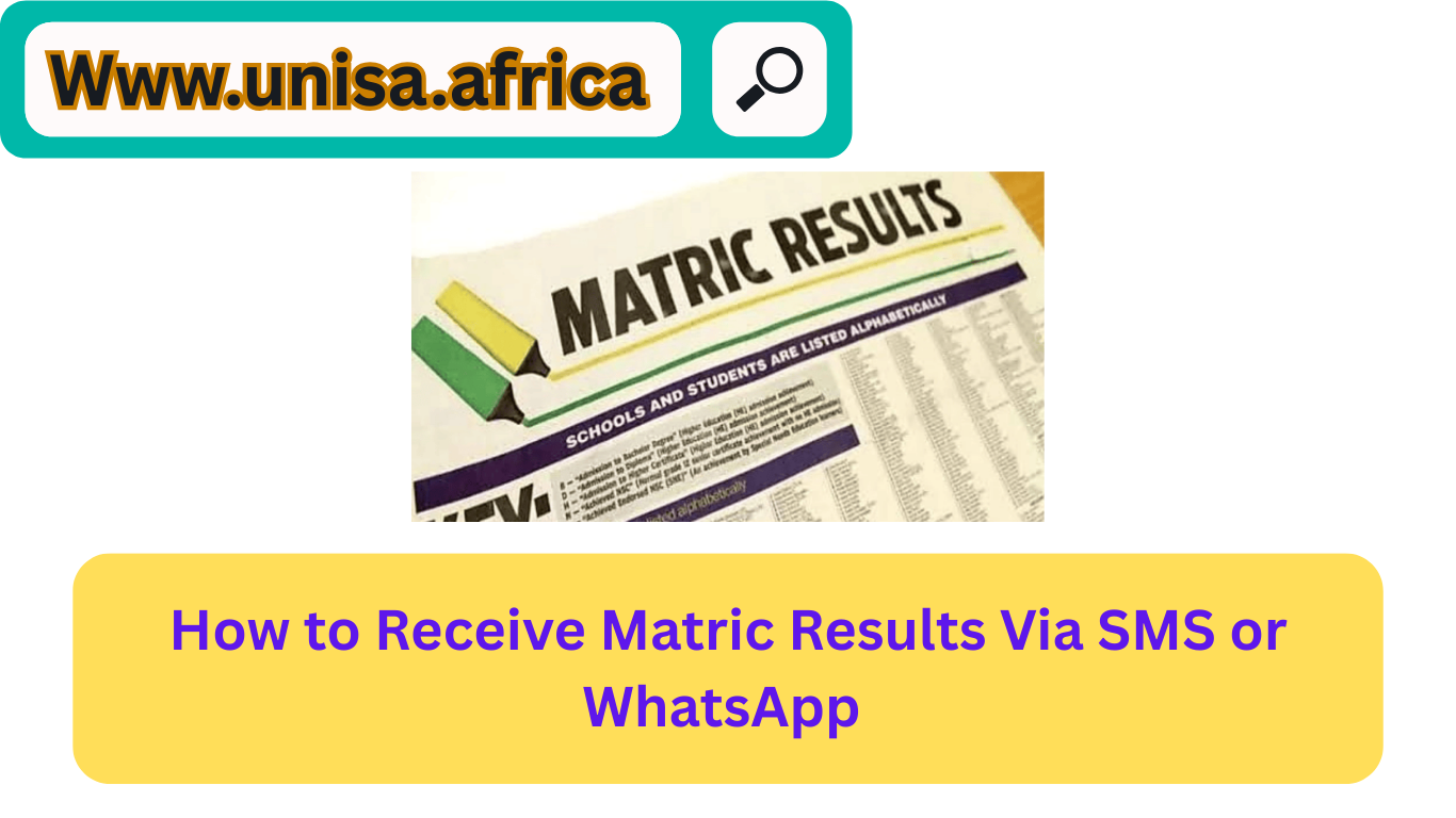 How To receive matric results via SMS or whatsApp in South Africa 2026