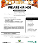 EPWP workers (x104) needed