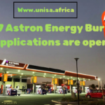 Astron Energy Bursary Applications is Open for 2027 Astron Energy Bursary Applications is Open for 2027 Apply Online Now
