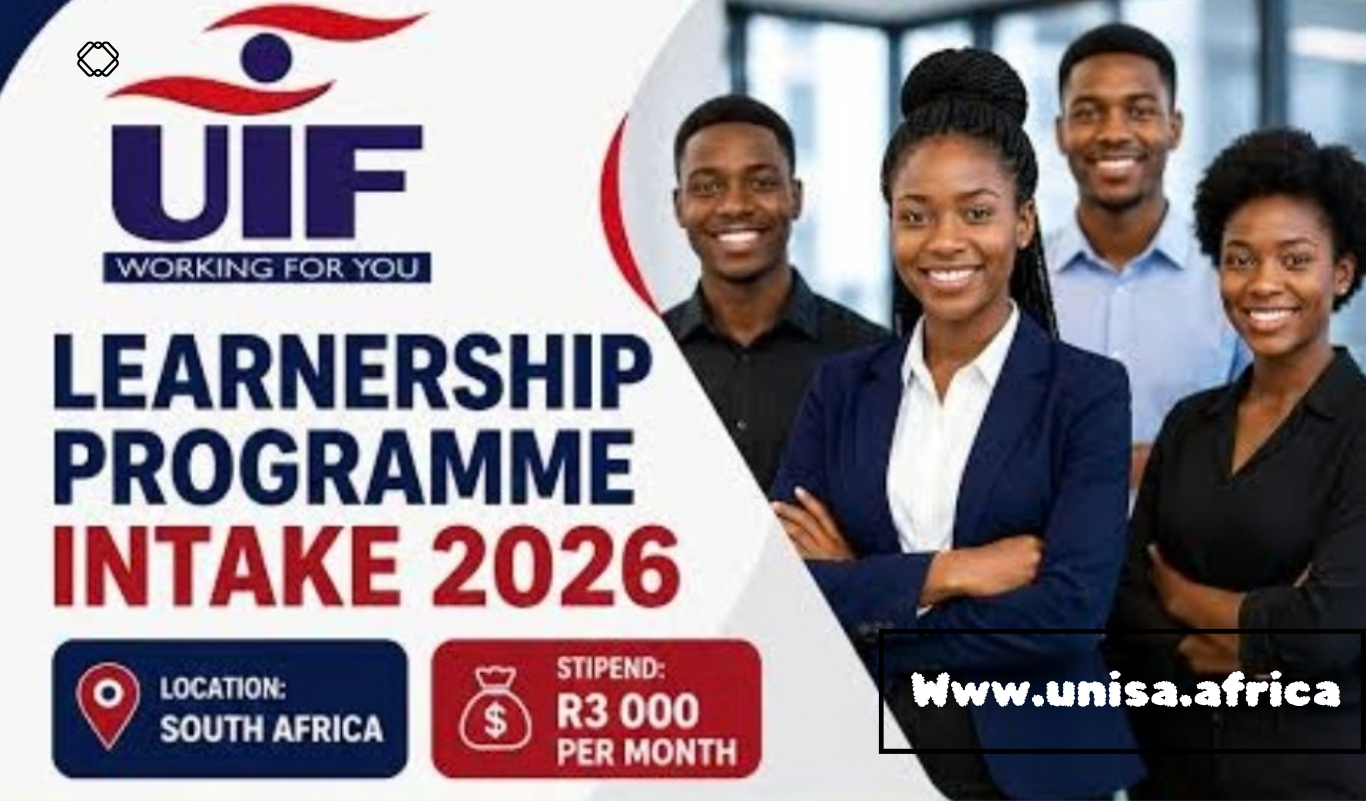 UIF ITR Learnership Programme 2026-27 for (12 Months) UIF ITR Learnership Programme is Open for (12 Months)